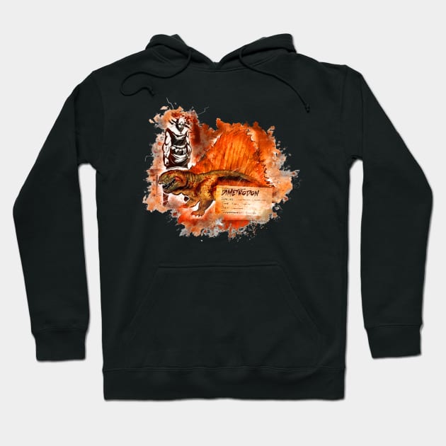 Dimetrodon Hoodie by TortillaChief